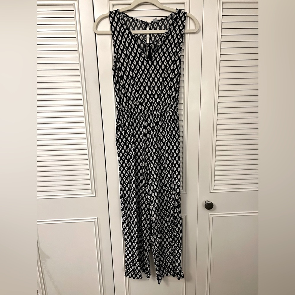 patterned jumpsuit 〰️